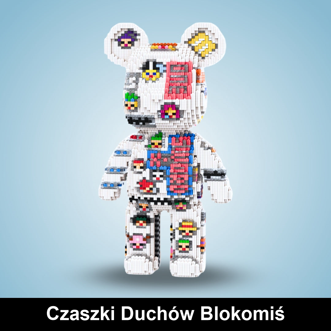 Blokomiś - Wielki miś z klocków do zbudowania