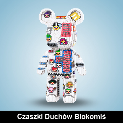 Blokomiś - Wielki miś z klocków do zbudowania