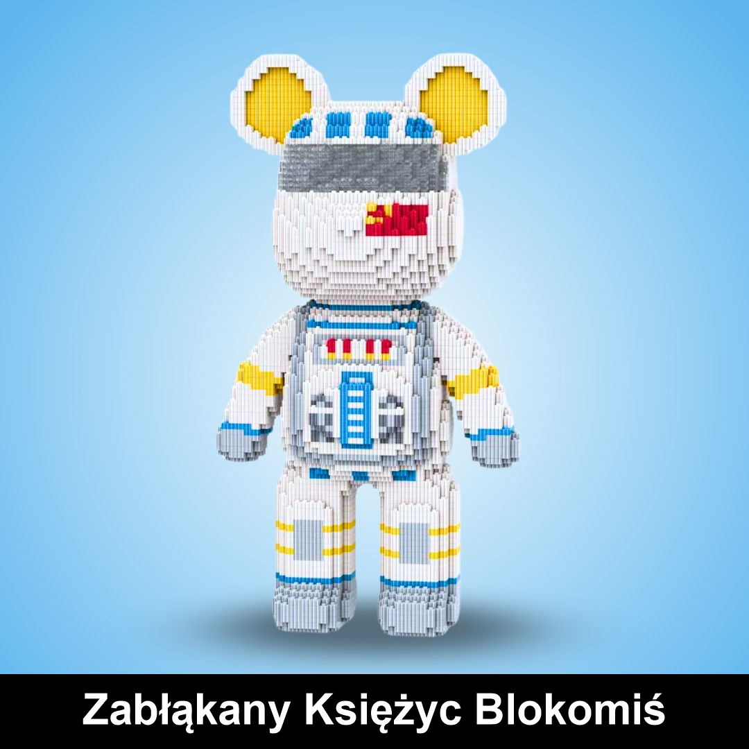 Blokomiś - Wielki miś z klocków do zbudowania