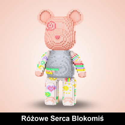 Blokomiś - Wielki miś z klocków do zbudowania