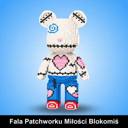 Blokomiś - Wielki miś z klocków do zbudowania