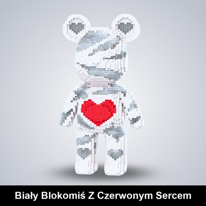 Blokomiś - Wielki miś z klocków do zbudowania